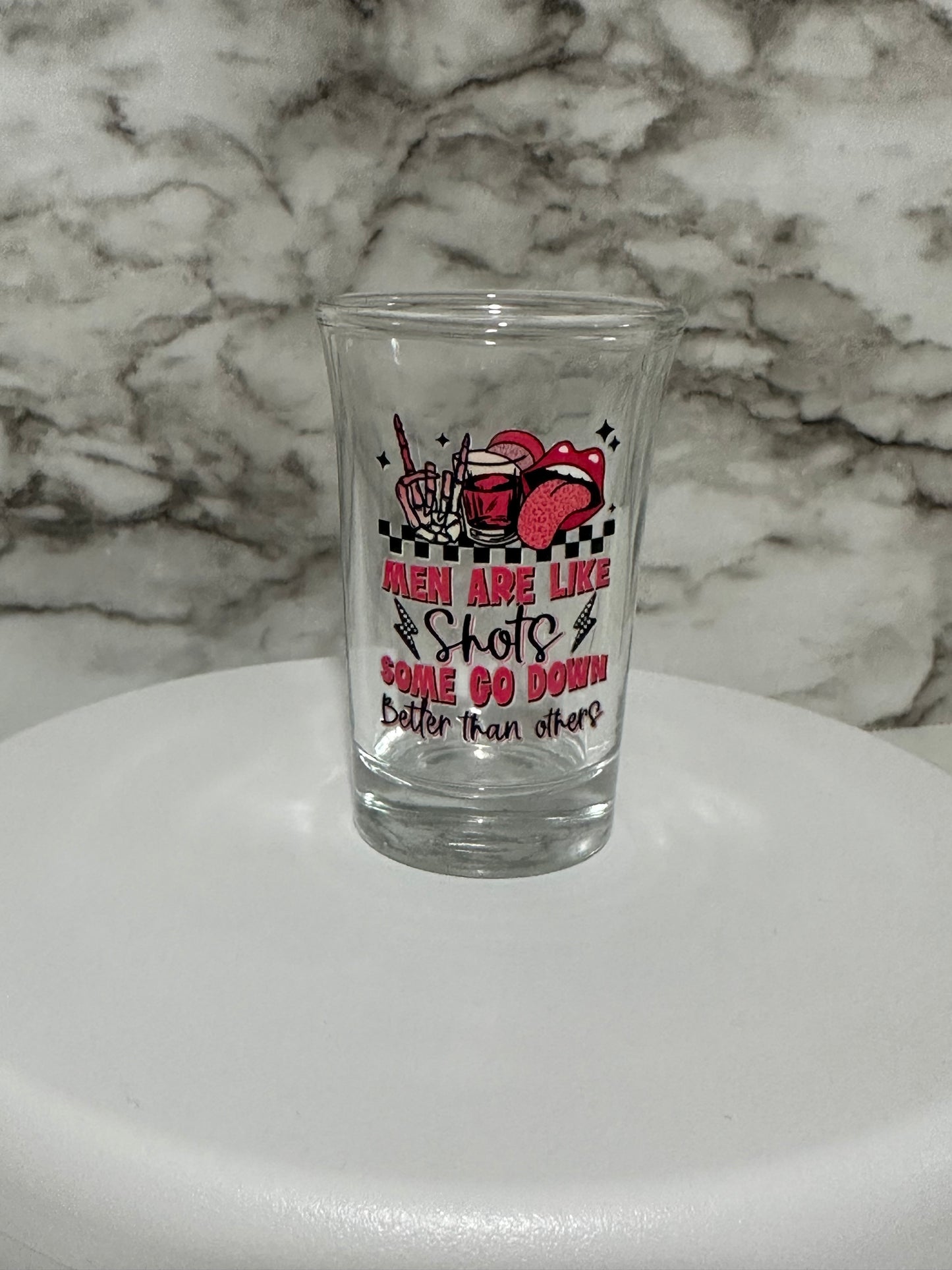 Men & Shots Shot Glass