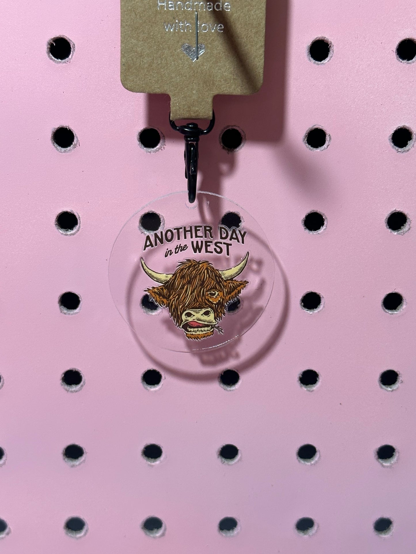 Western Day Acrylic Keychain