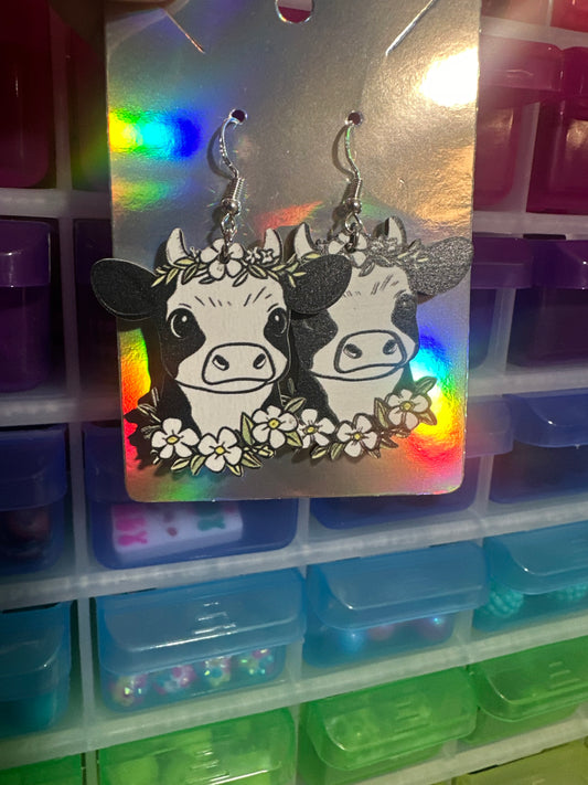 Cow earrings #2