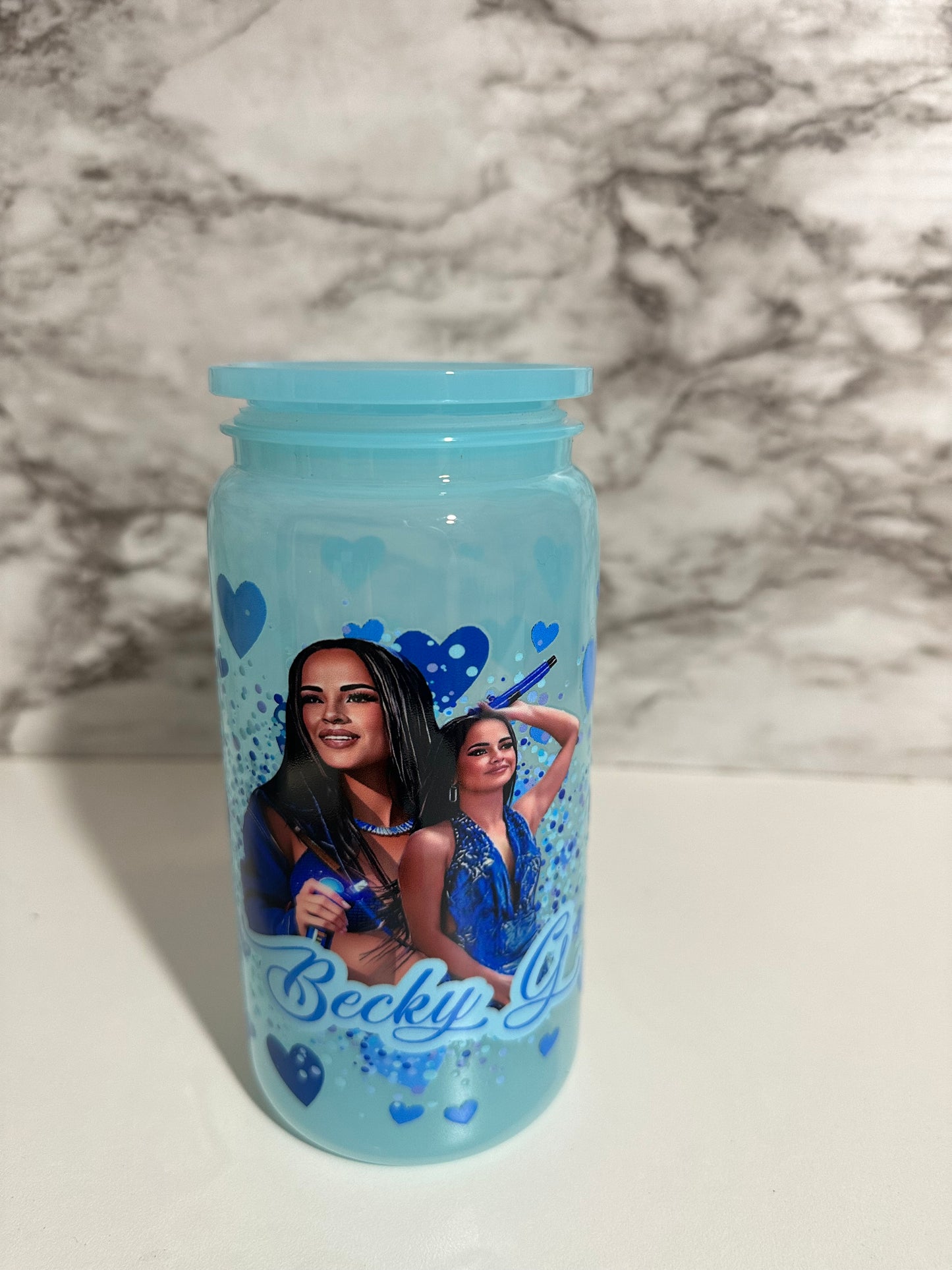 Becky G, Blue Cup