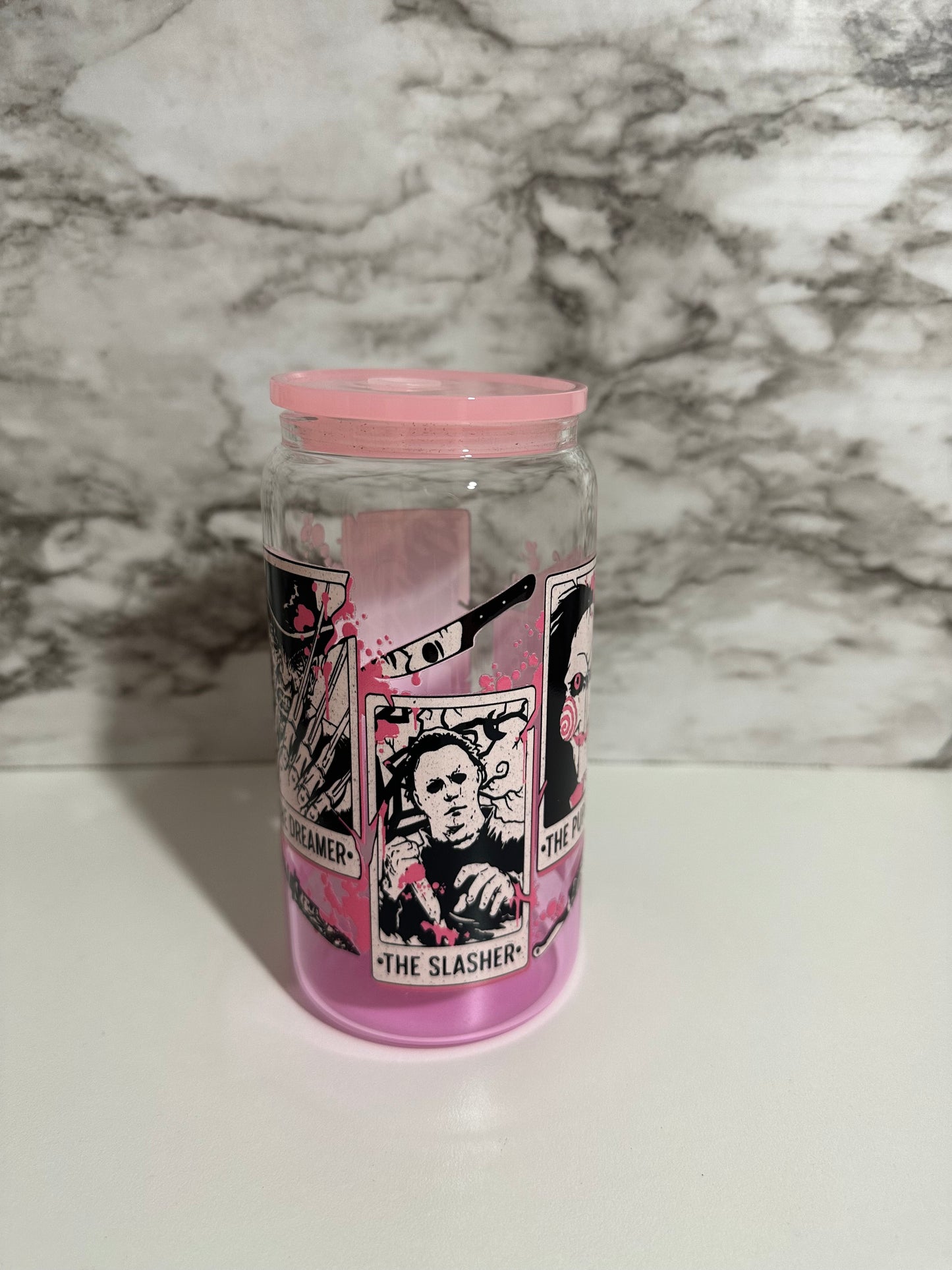 Halloween Cards Cup, Pink