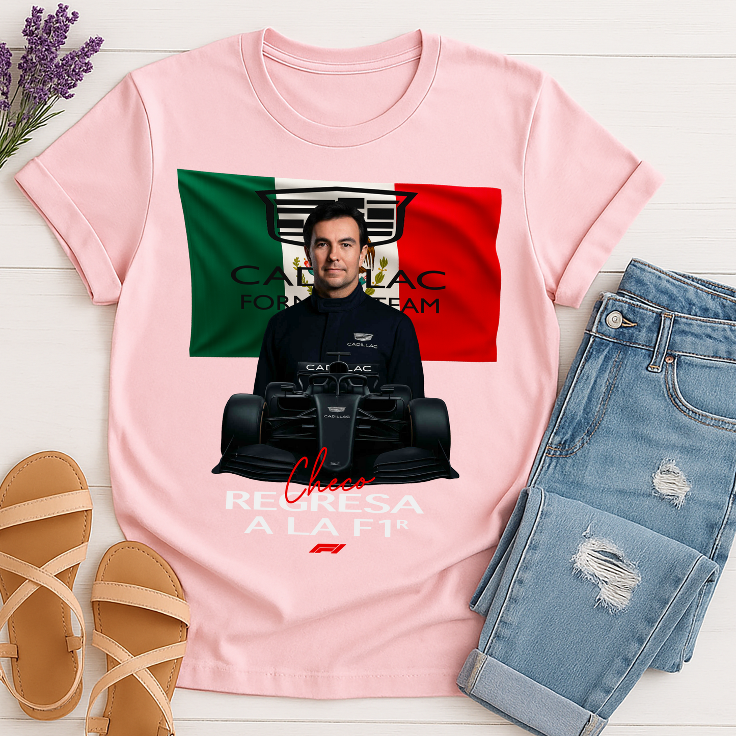 Checo pérez graphic tee