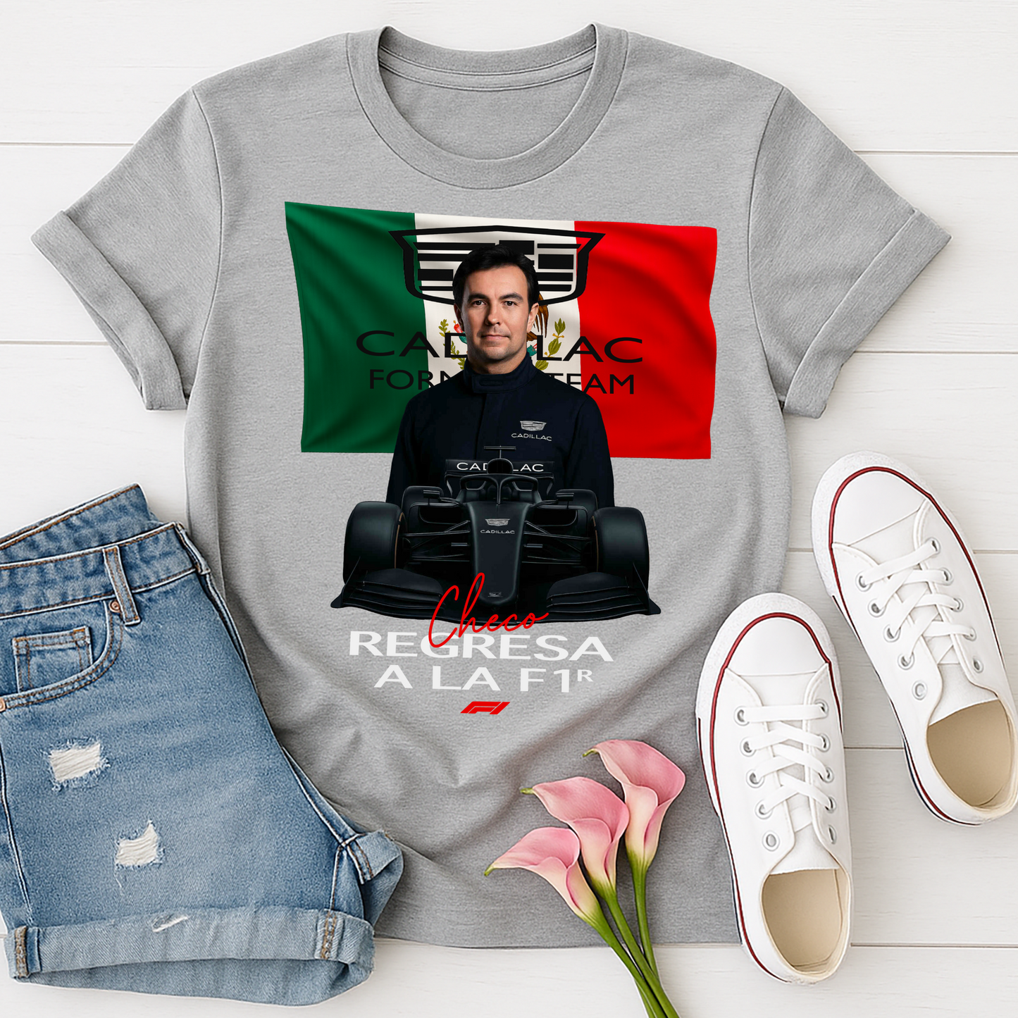 Checo pérez graphic tee