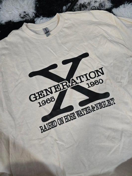 Generation X Tee, Cream