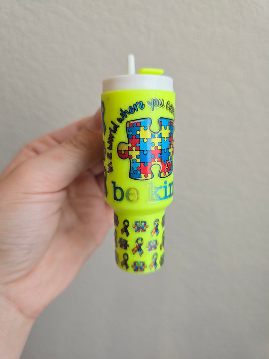 Autism Tumbler Keychain