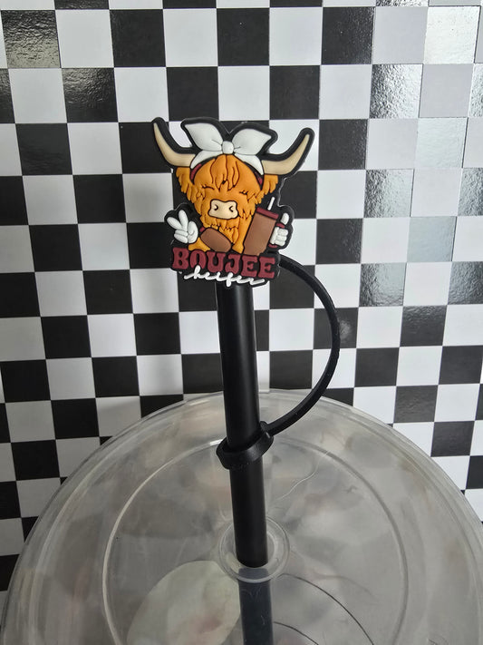 Boujee Highland Straw Topper