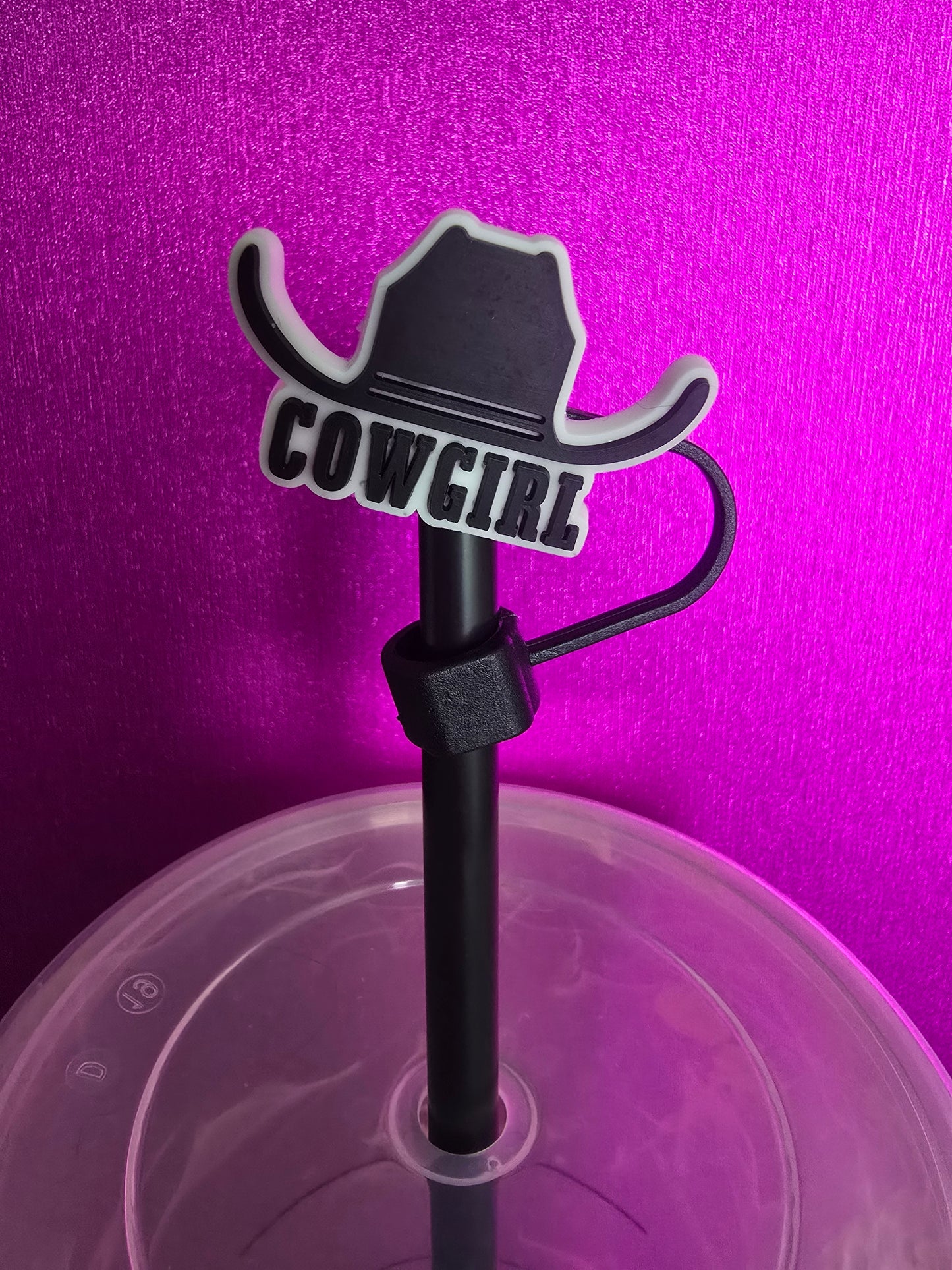Cowgirl Hat Straw Topper