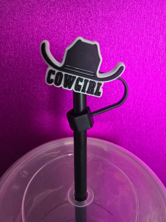 Cowgirl Hat Straw Topper