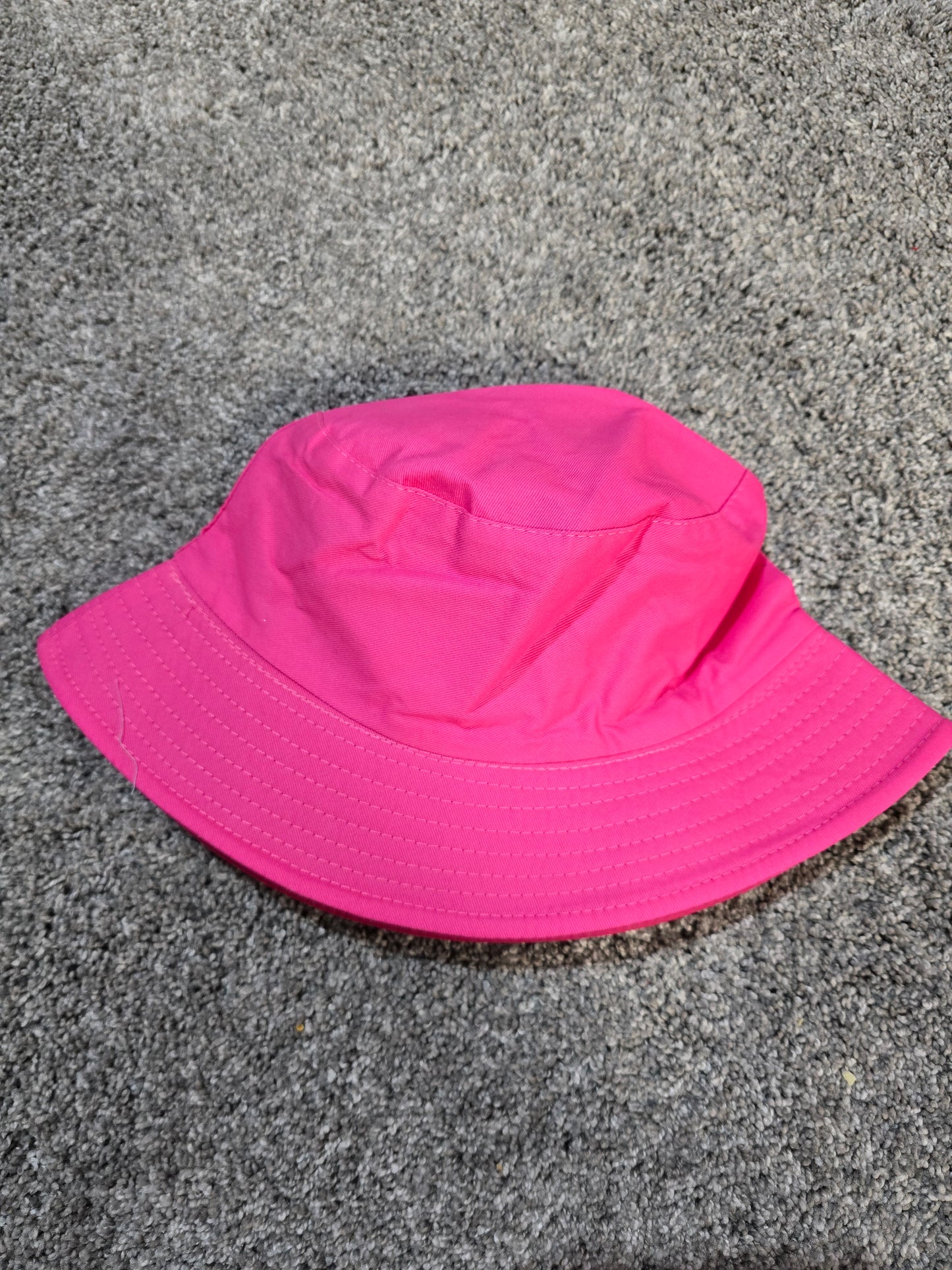 Solid Pink Bucket Hat