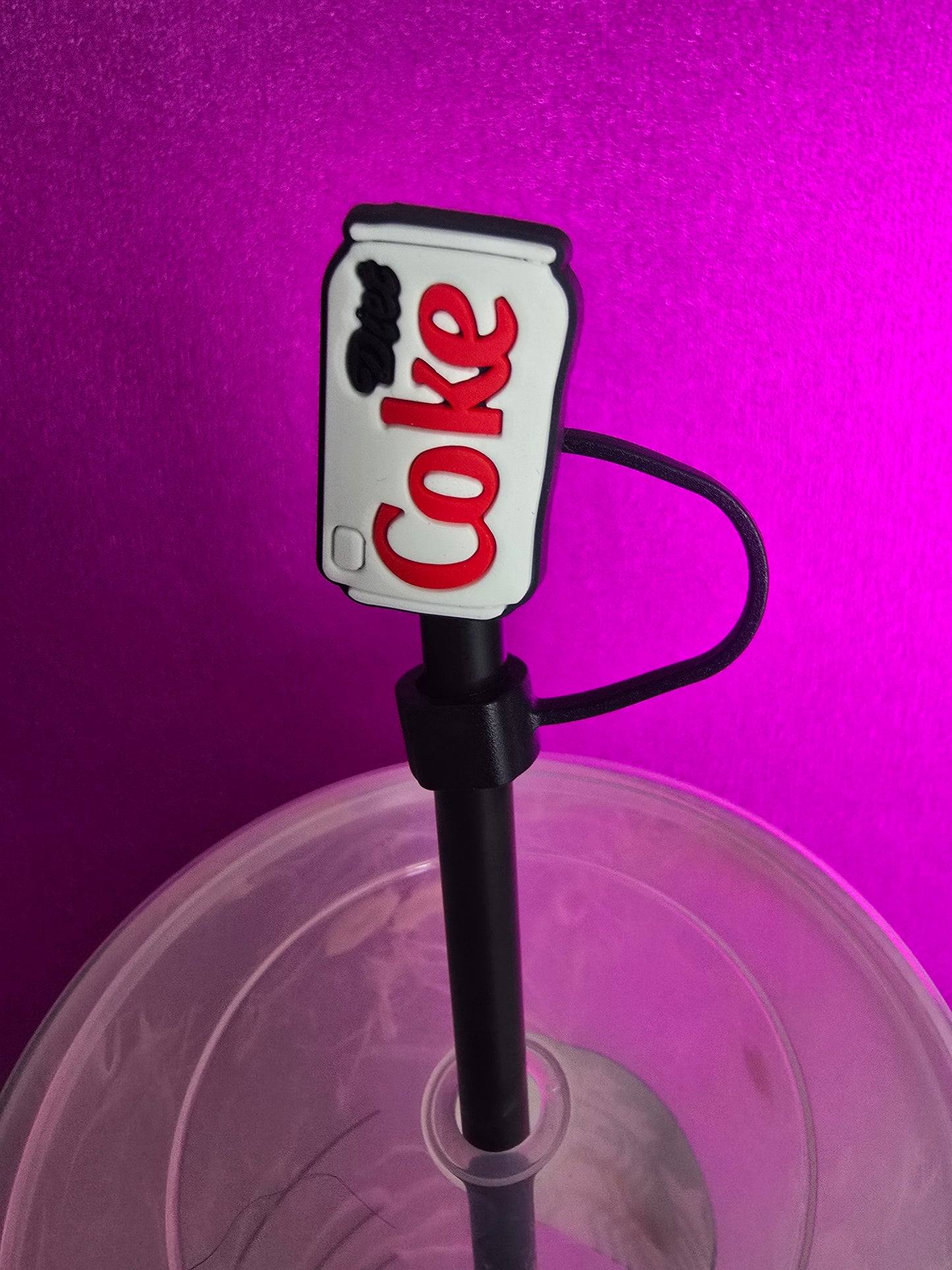 Diet Coke Straw Topper
