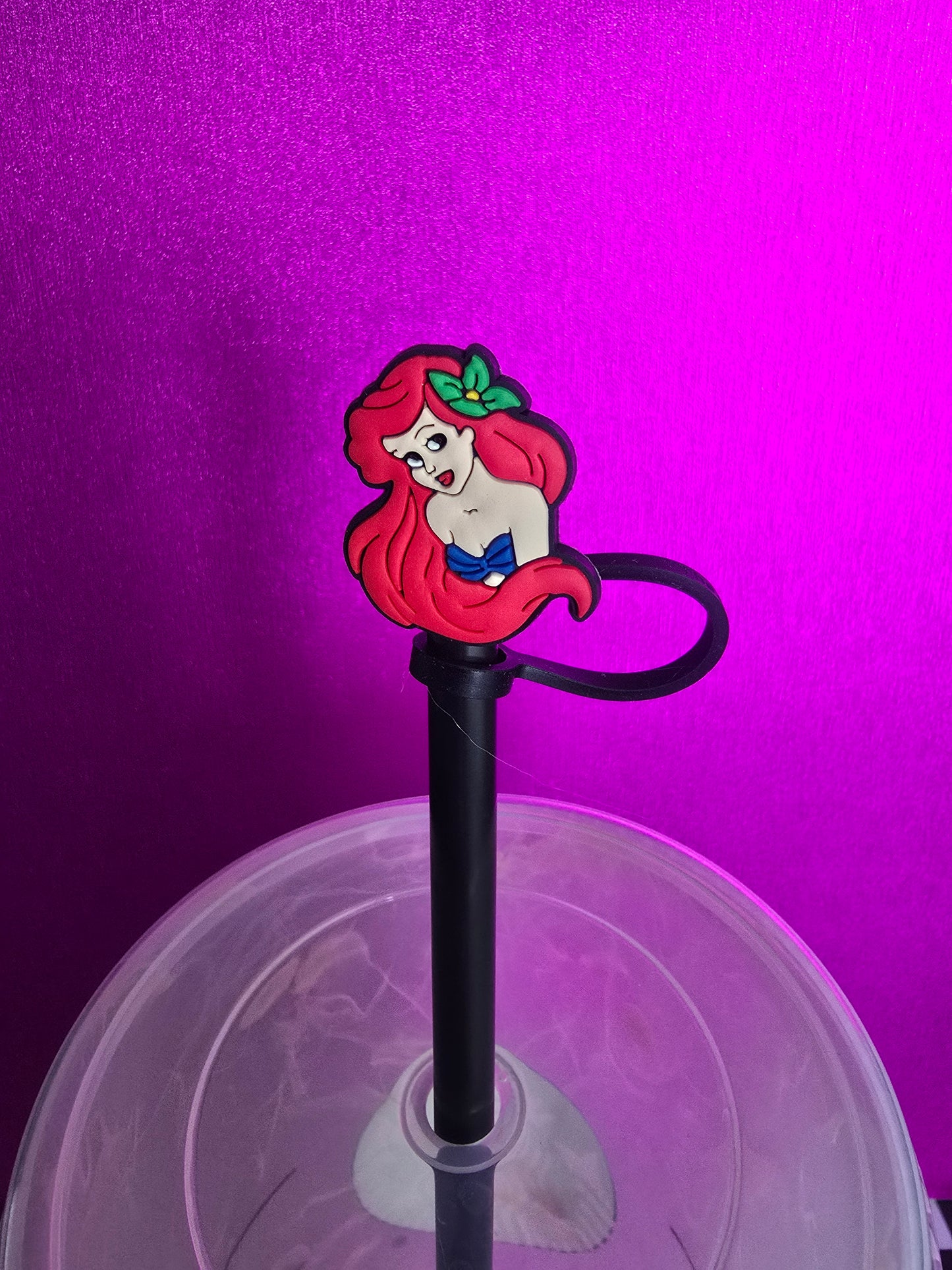 Little Mermaid Straw Topper