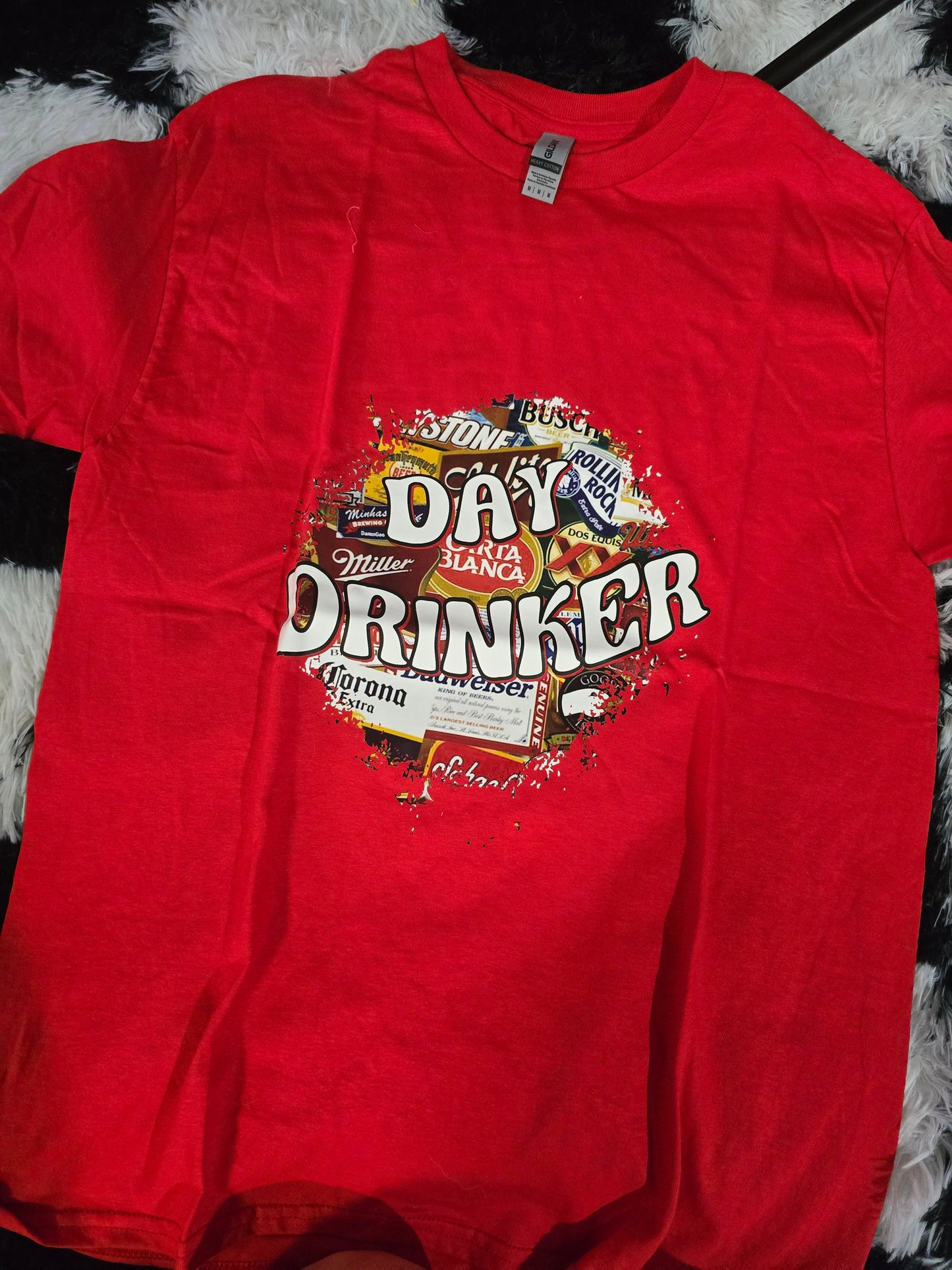 Day Drinker Tee, Red