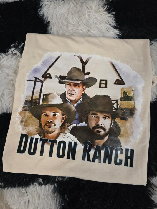Dutton Ranch Tee, Cream