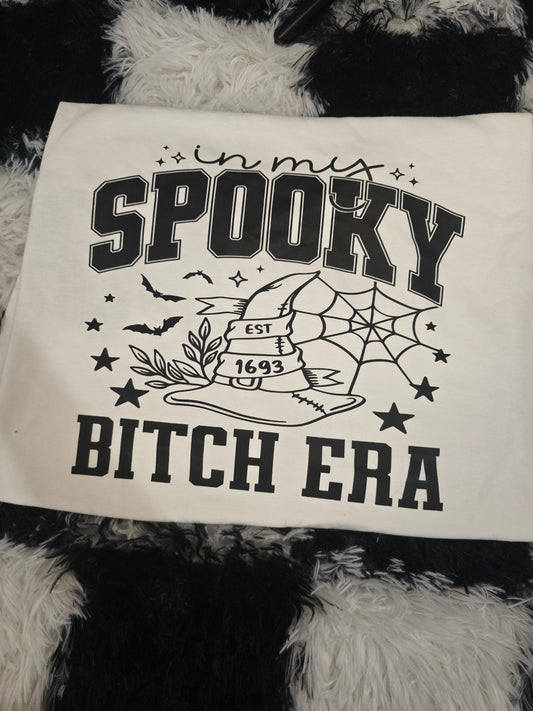 Spooky B Era Tee, White