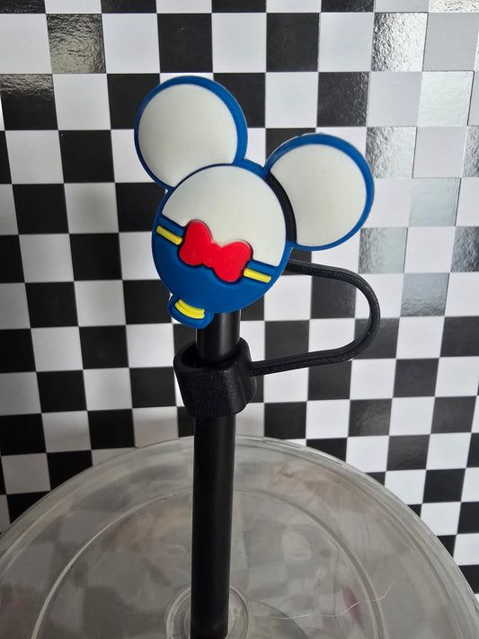 Mouse Ears Straw Topper, Donald