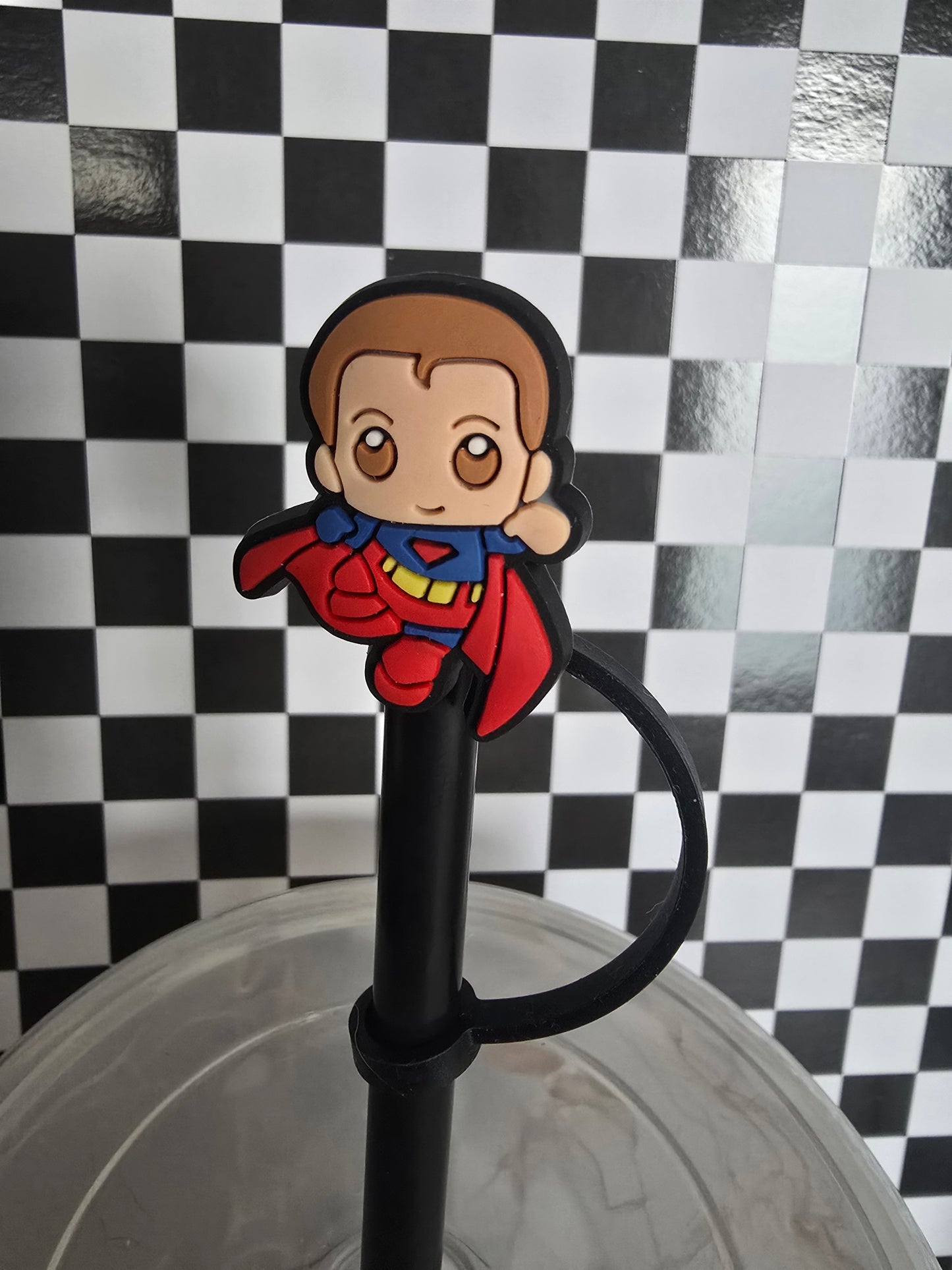 Superman Straw Topper