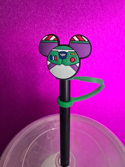 Mouse Ears Straw Topper, Buzz 2