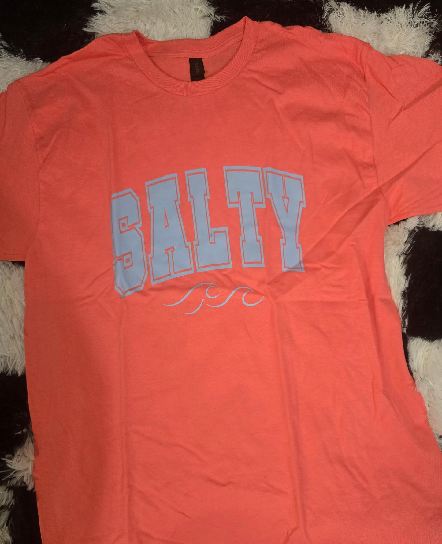 Salty Waves Tee, Melon