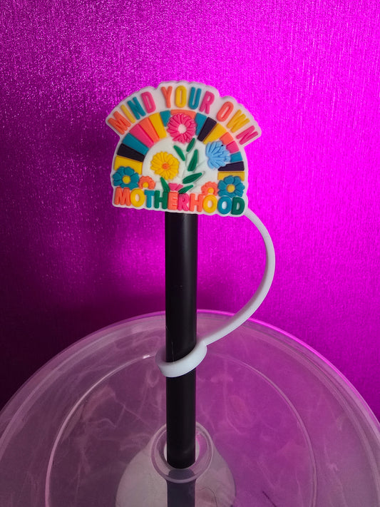 Motherhood Floral Straw Topper