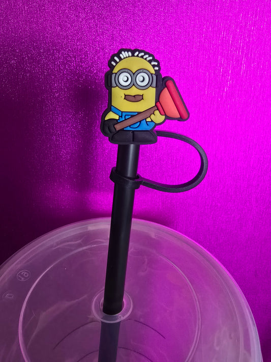 Minion Straw Topper, Plunger