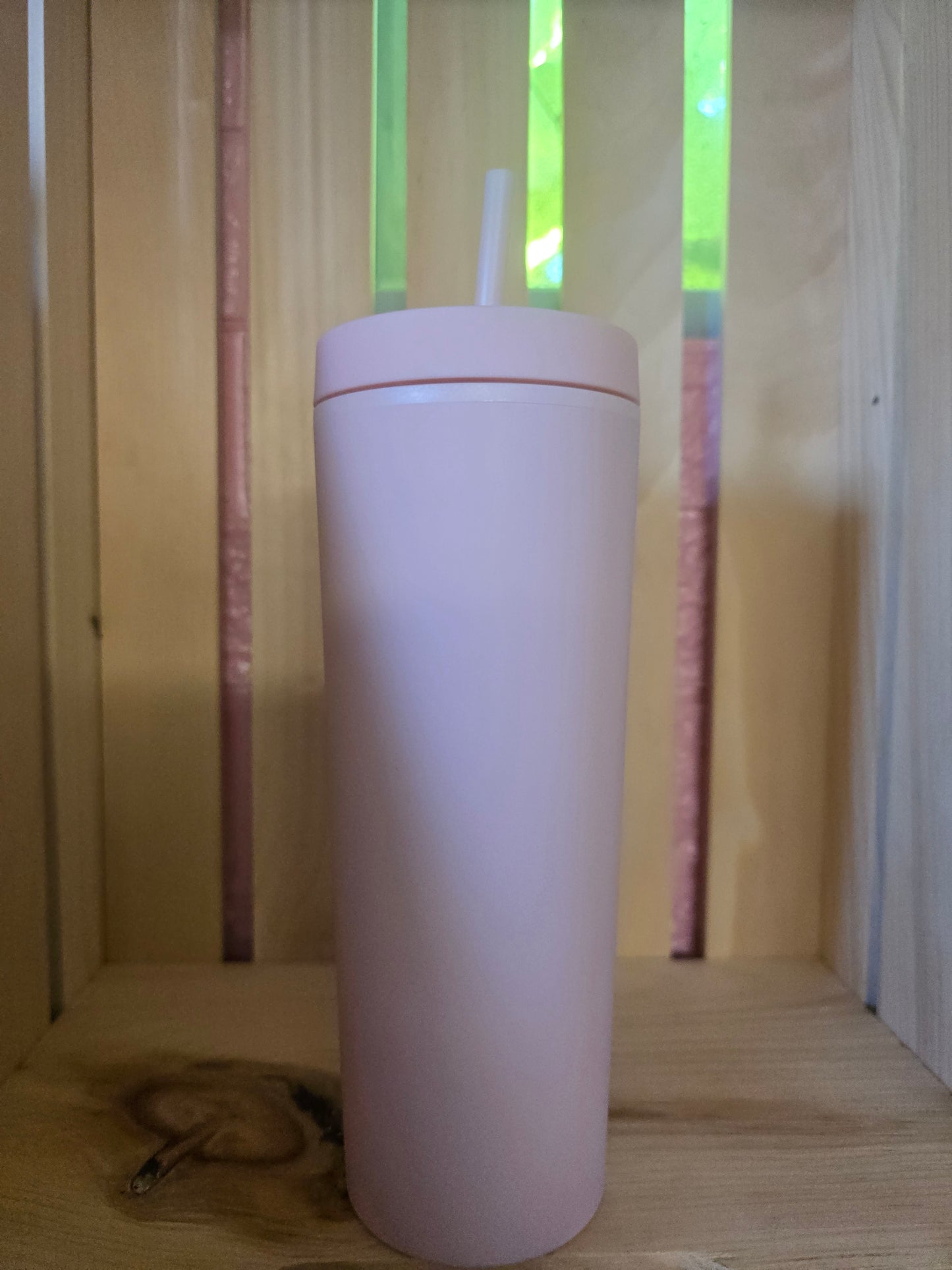 Light Pink Skinny Tumbler