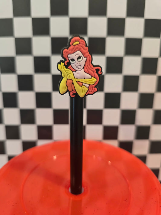 Sleeping Beauty Straw Topper