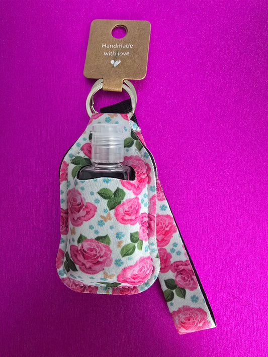 Roses, Please Sanitizer Keychain Set