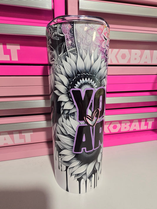 You Are Affirmations 20 Oz Tumbler