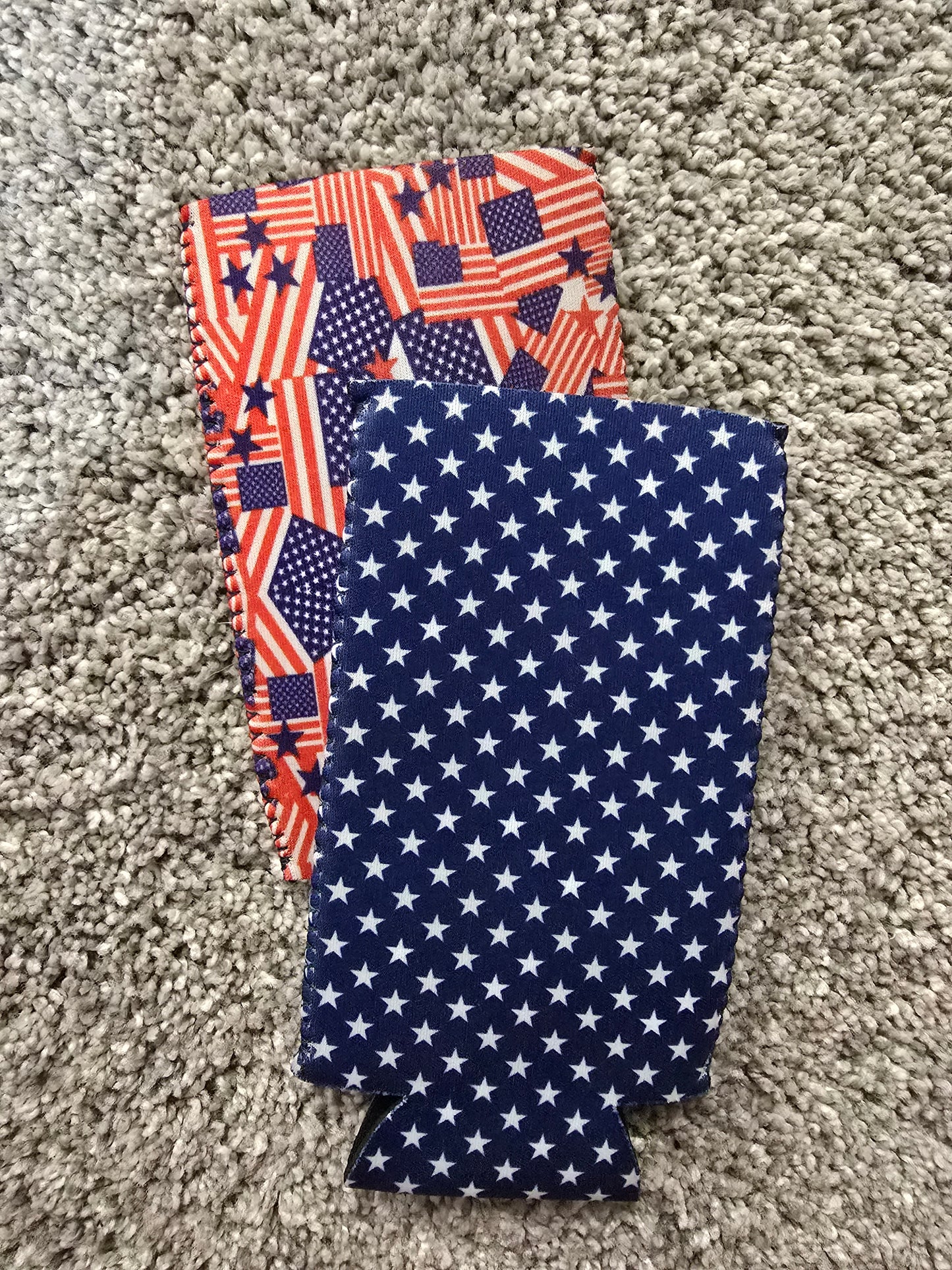 Slim Can Koozie Set, RWB 5