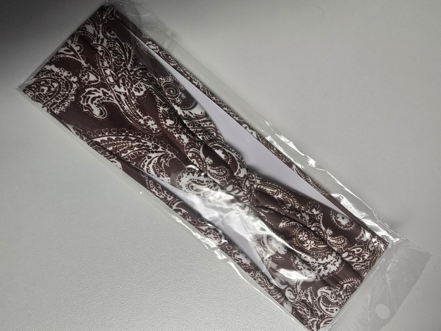 Brown Bandana Headband