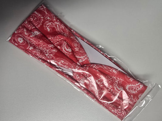 Red Bandana Headband