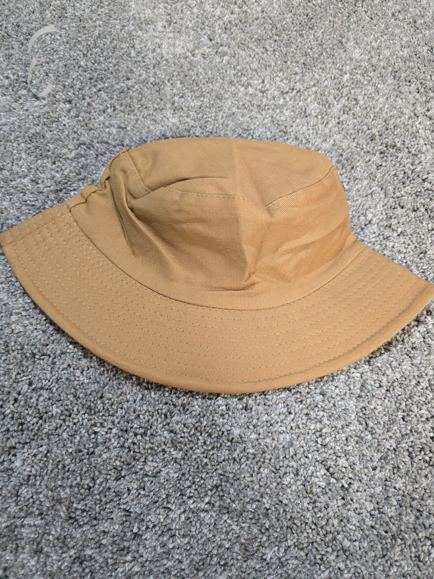 Solid Khaki Bucket Hat