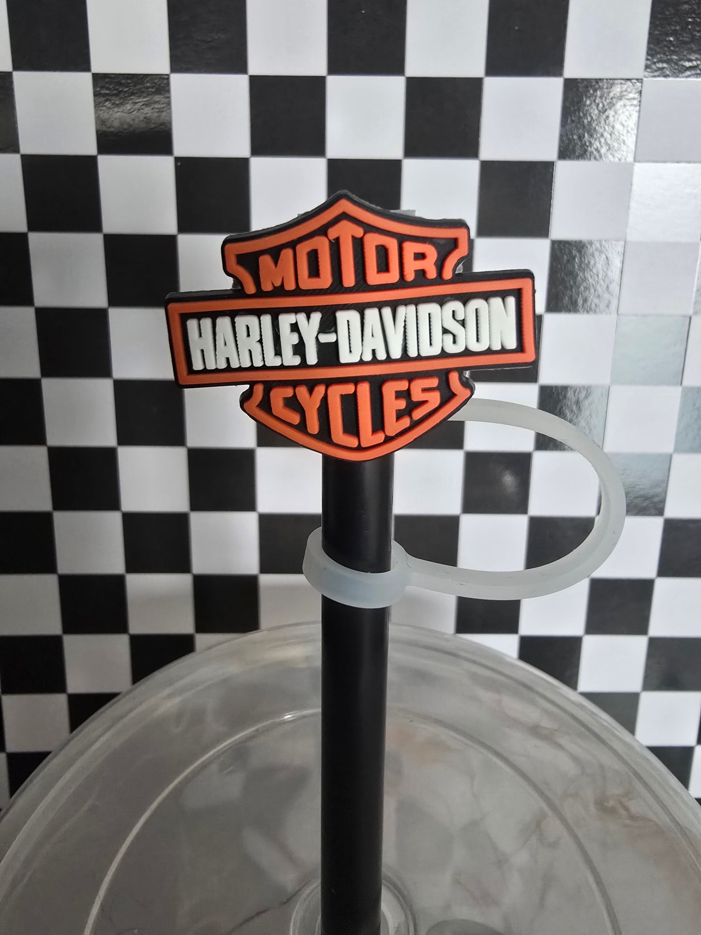 Harley Logo Straw Topper